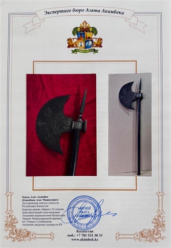 ТАБАР - ПЕРСИДСКИЙ БОЕВОЙ ТОПОР